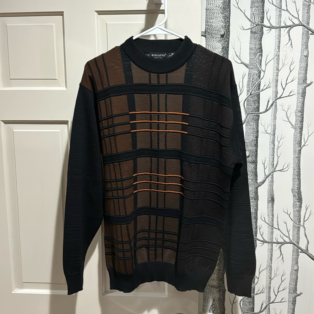 Vintage Riscatto Italian Wool Blend Sweater Coogie Style
